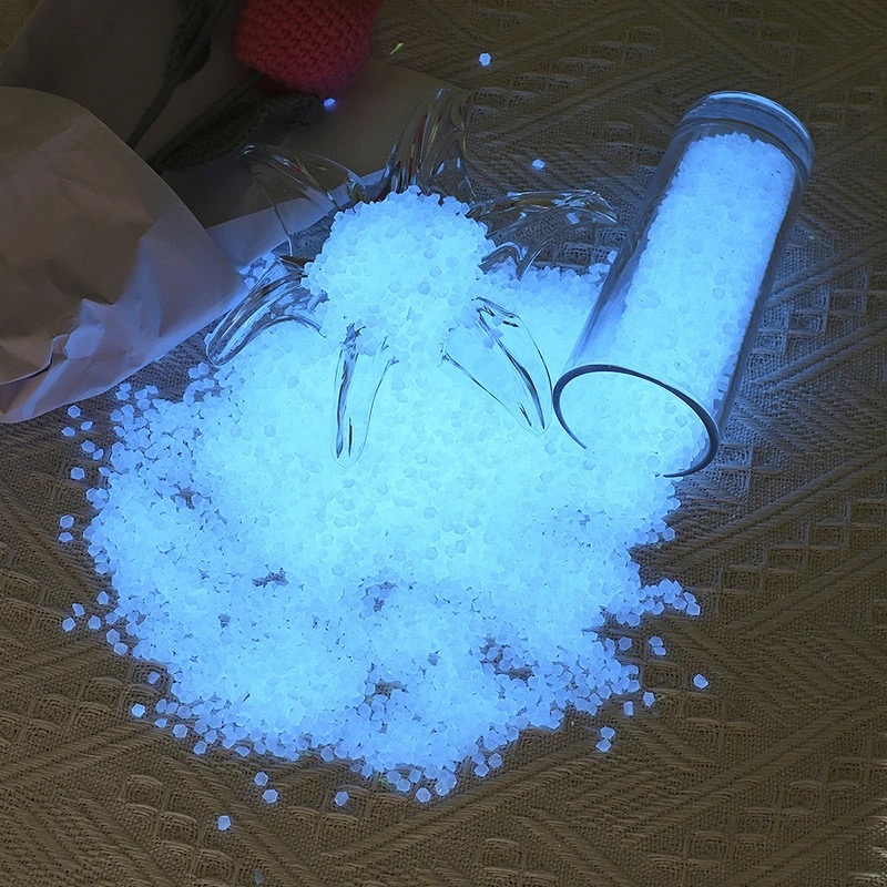 Aquarium Fish That Glow In The Dark - 1000 ชิ้น 3-5 มิลลิเมตรทรายเรืองแสงใน Dark Pebbles