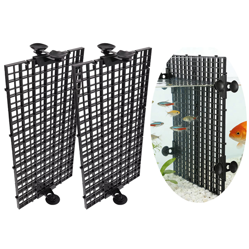 Tank Divider Mesh - ระบบแผงกั้นตู้ปลาแบบถอดเปลี่ยนได้ง่าย พร้อมถ้วยดูดแรงสูง สำหรับตู้ปลา ตู้เลี้ยงกุ้ง และตู้เลี้ยงสัตว์น้ำ TMZ