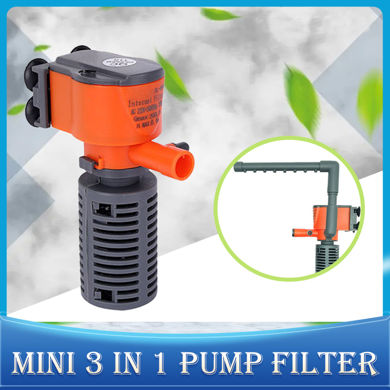 Aquarium Xilong - Xilong Mini Pompa Filter อุปกรณ์สำหรับตู้ปลาน้ำ Filtro