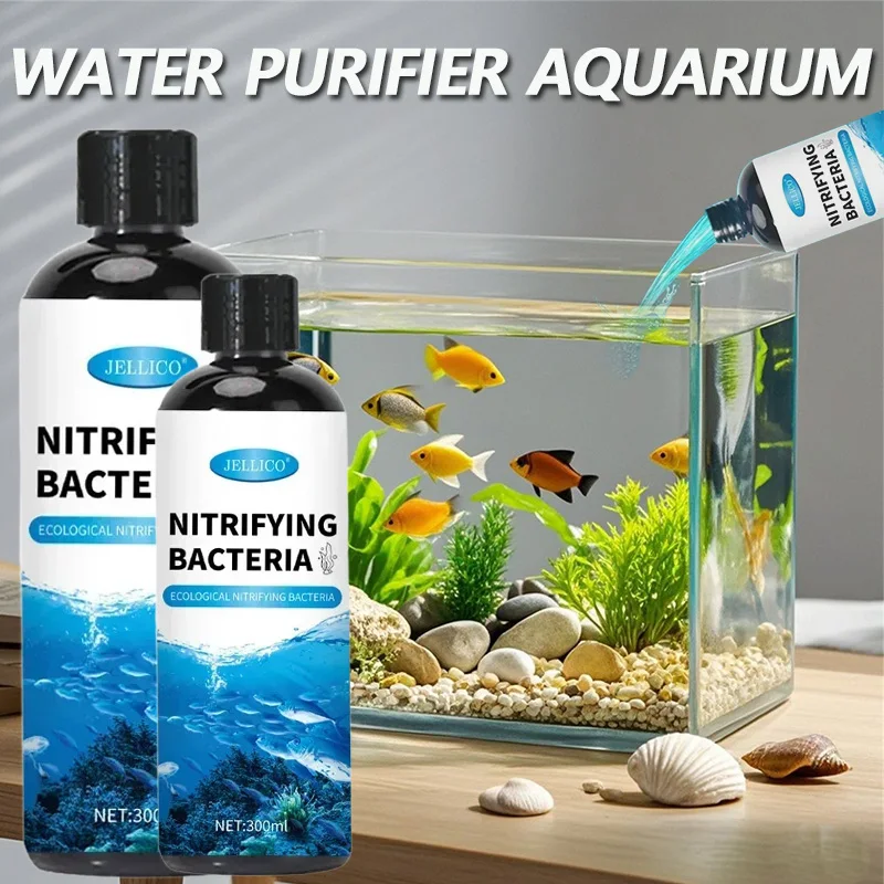 Aquarium Fish Diseases - 300ml Nitrifying แบคทีเรีย Liquid Fish TANK
