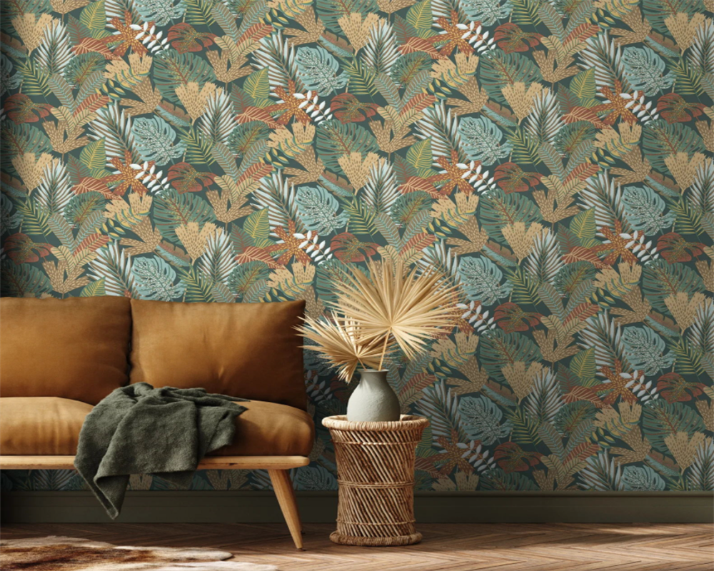 Background Film 3D - Beibehang Papier Peint ที่กำหนดเอง Nordic Tropical