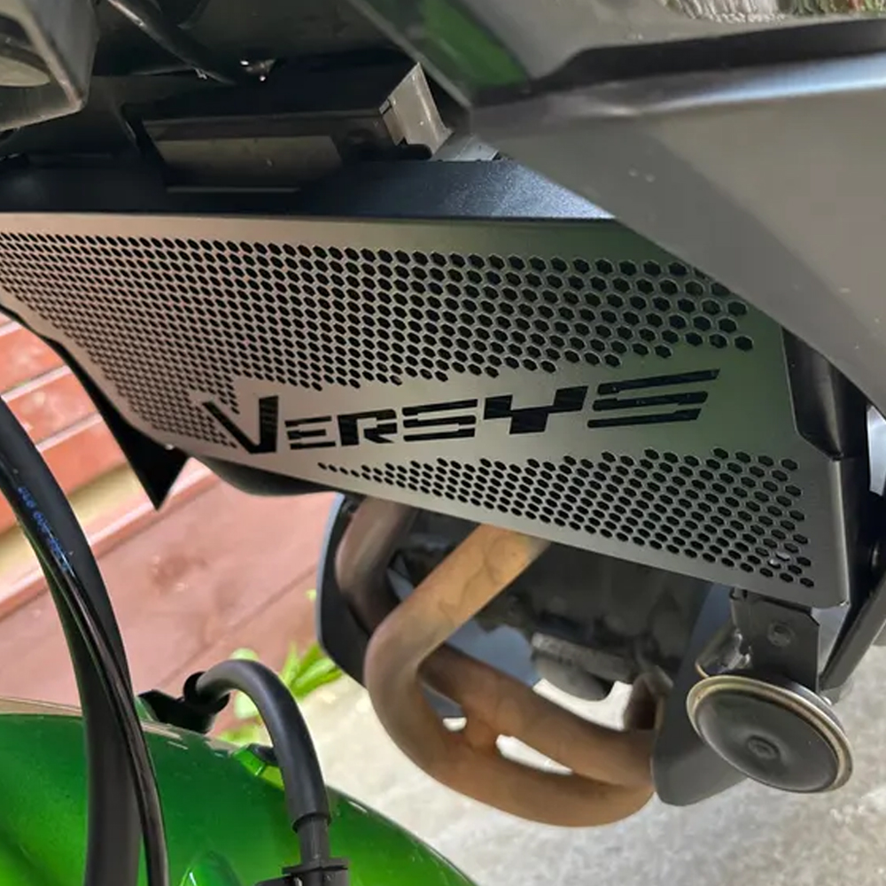 Tank Divider Mesh - หม้อน้ําสําหรับ KAWASAKI Versys 650 Versys650 KLE650