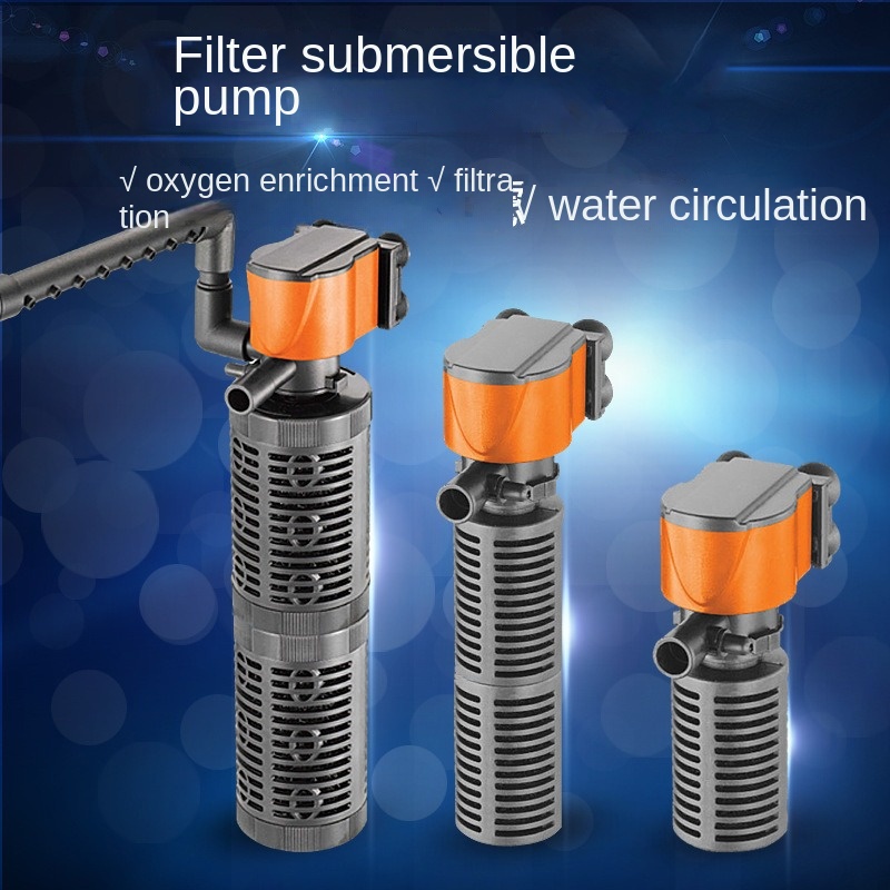Aquarium Xilong - Xilong 666/777 MINI Fish TANK ปั๊มน้ําสาม-in-one
