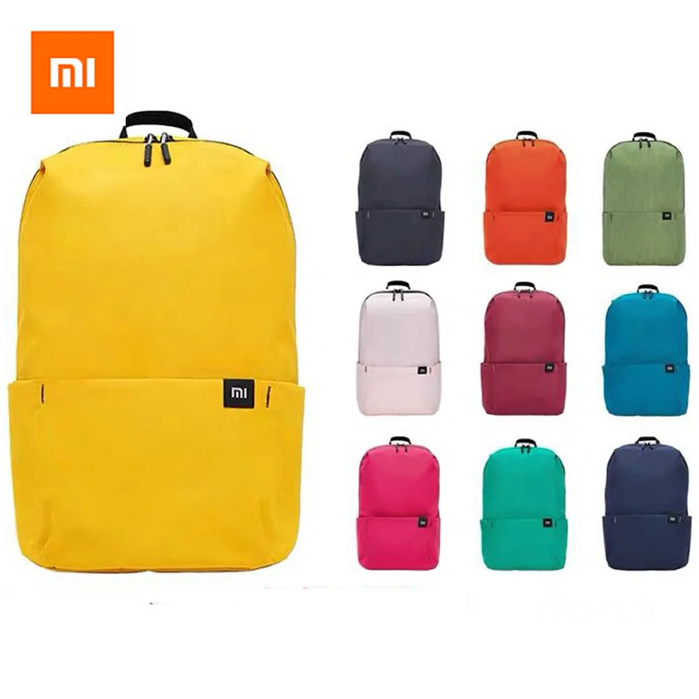 Aquarium Xiaomi - เดิม Xiaomi Mi กระเป๋าเป้สะพายหลังขนาดเล็กกระเป๋ากีฬาเดินทางยามว่างในเมืองกระเป๋ากันน้ำ10L กระเป๋าอเนกประสงค์หลากสี