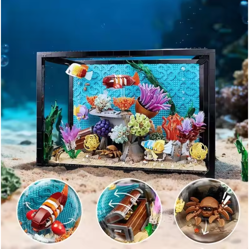 สินค้าใหม่ปี 2026 พร้อมส่ง 415 - Aquarium Fish Lego บทวิจารณ์และราคา