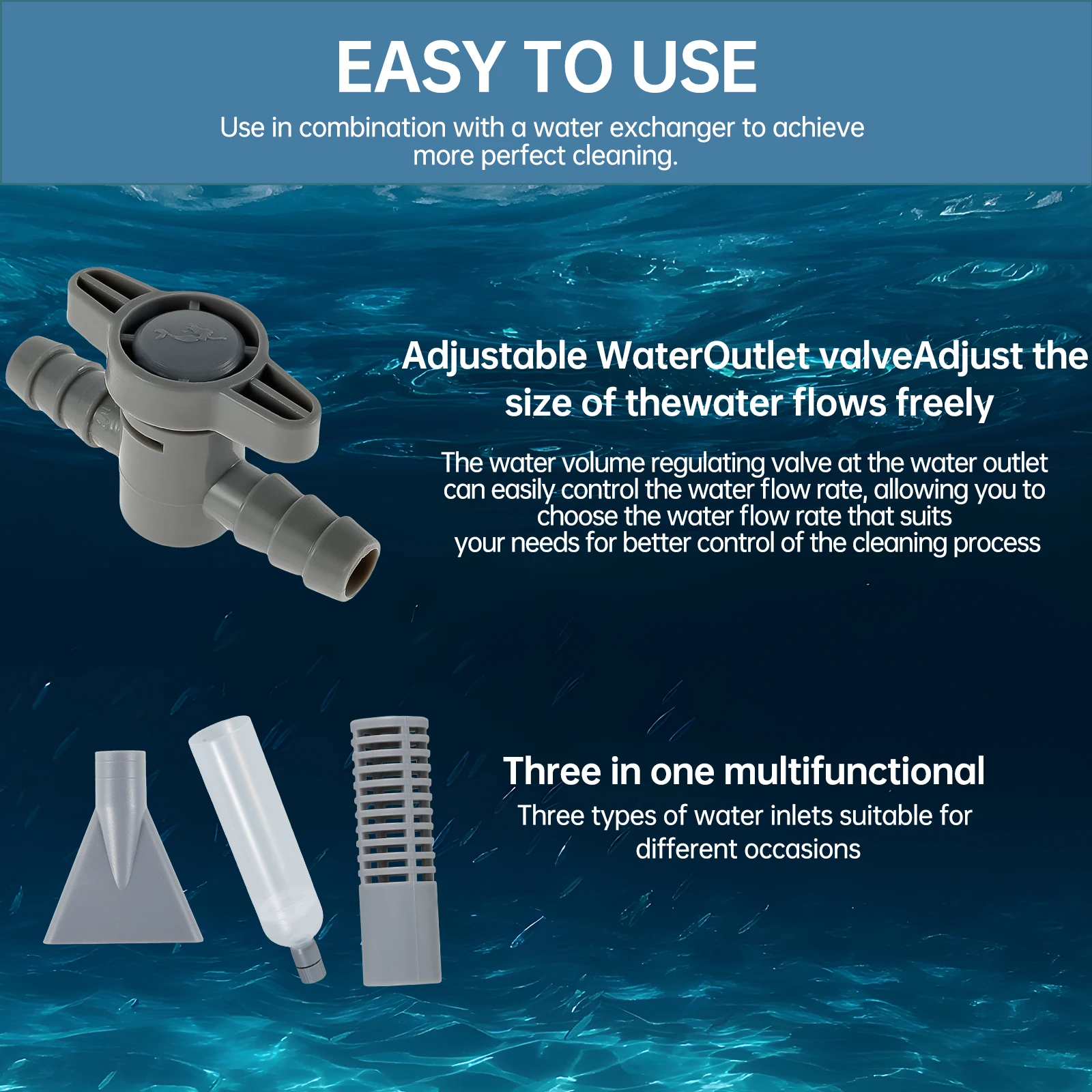 เครื่องดูดฝุ่นอ่างน้ําร้อน 10f - Aquarium Fish Maintenance บทวิจารณ์และราคา