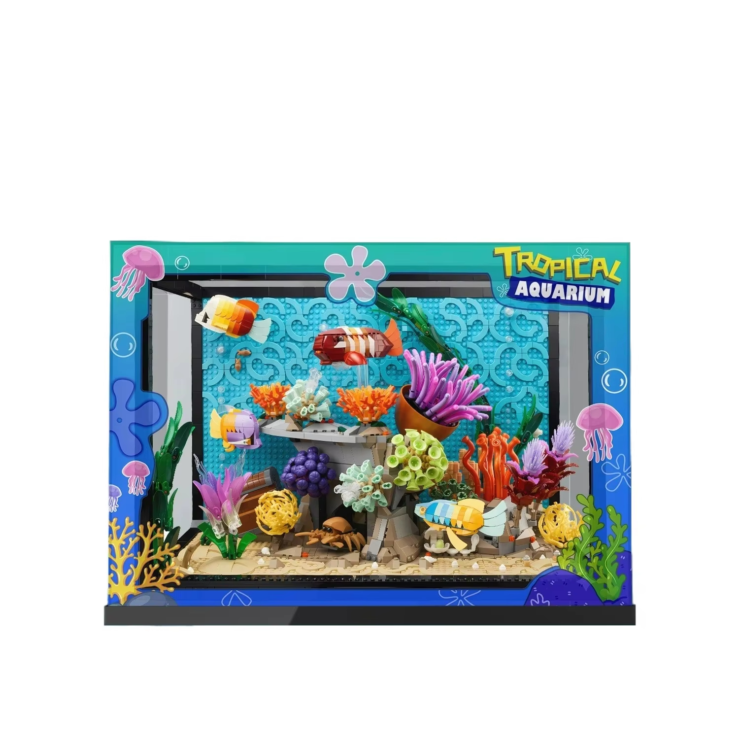 เหมาะสำหรับเลโก้ 10366 กล่องโช - Aquarium Fish Lego บทวิจารณ์และราคา