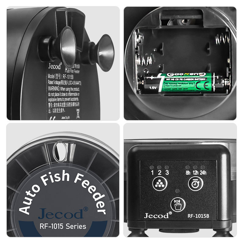 เครื่องให้อาหารปลาอัตโนมัติ Je - Aquarium Fish Feeder Automatic บทวิจารณ์และราคา