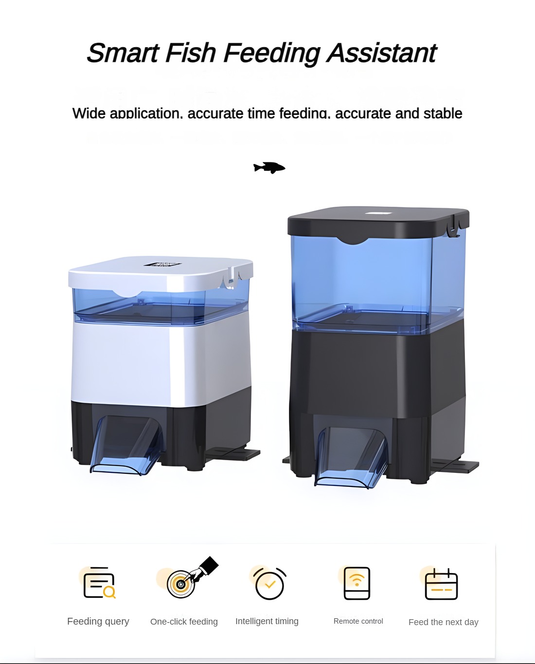 Evnice เครื่องให้อาหารปลาอัจฉร - Aquarium Fish Feeder Automatic บทวิจารณ์และราคา