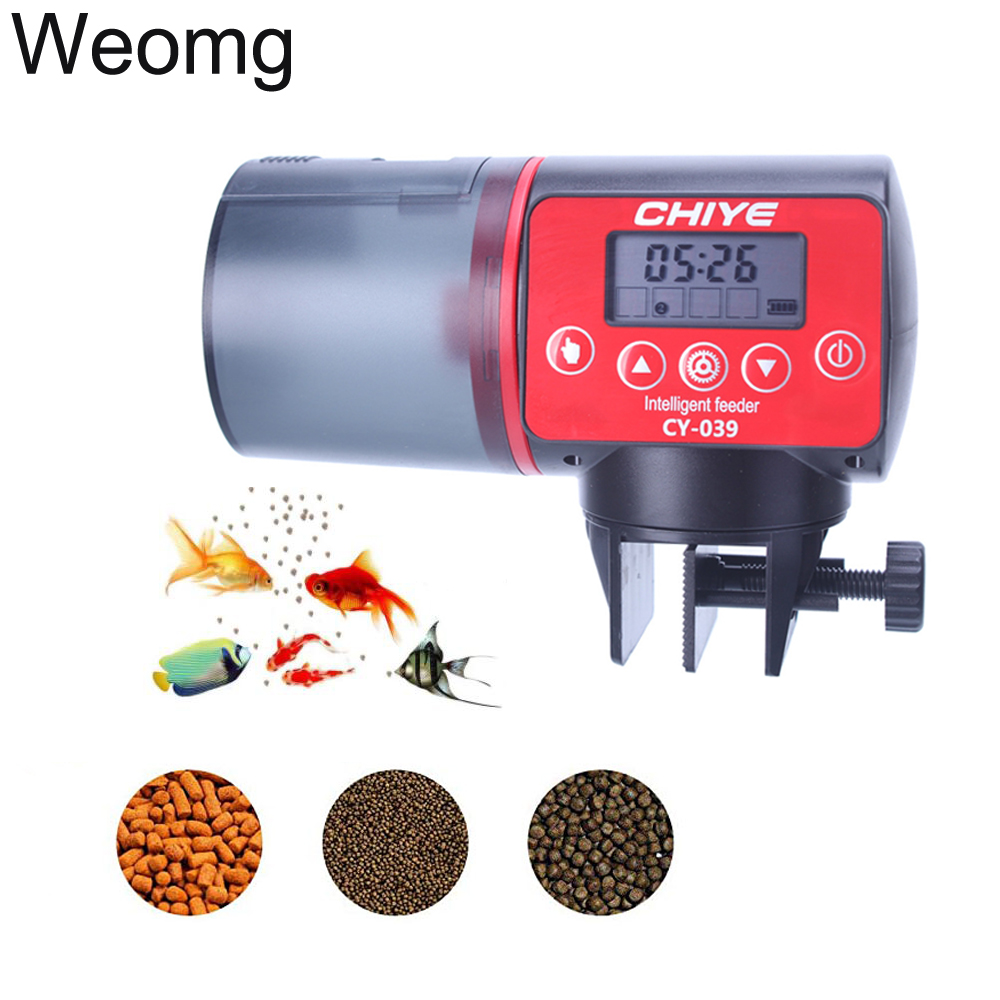 เครื่องป้อนถังเครื่องกรองน้ำตู - Aquarium Fish Feeder Automatic บทวิจารณ์และราคา