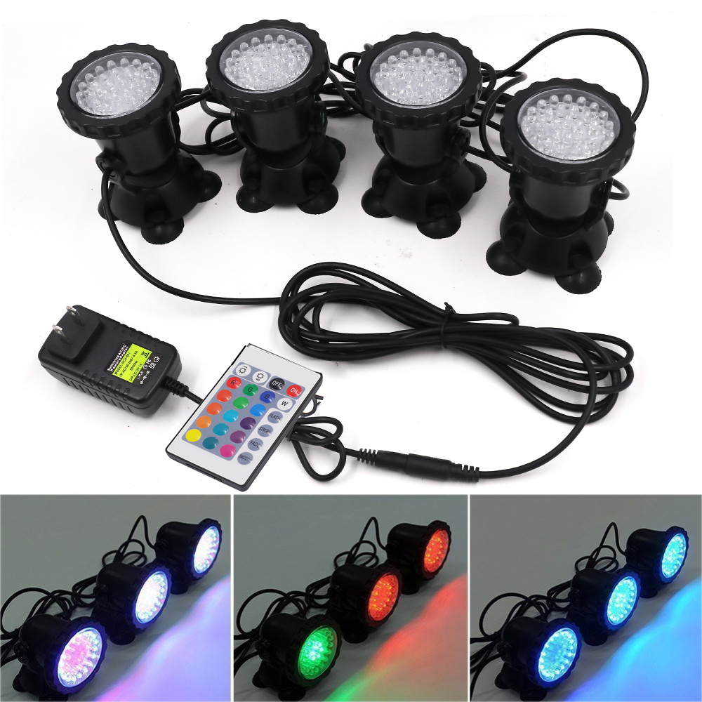 ไฟ LED ใต้น้ํา IP68 กันน้ํา RG - Aquarium Fish Lego บทวิจารณ์และราคา
