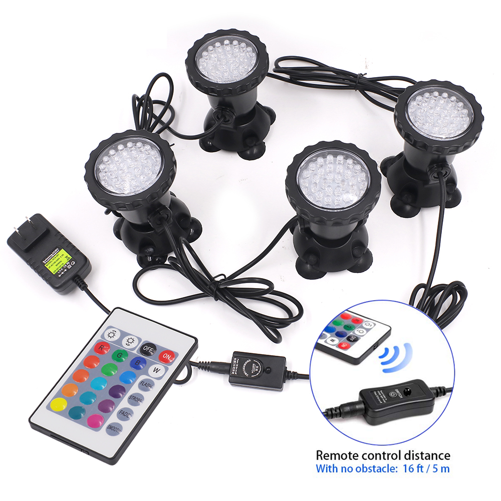 ไฟ LED ใต้น้ํา IP68 กันน้ํา RG - Aquarium Fish Lego บทวิจารณ์และราคา