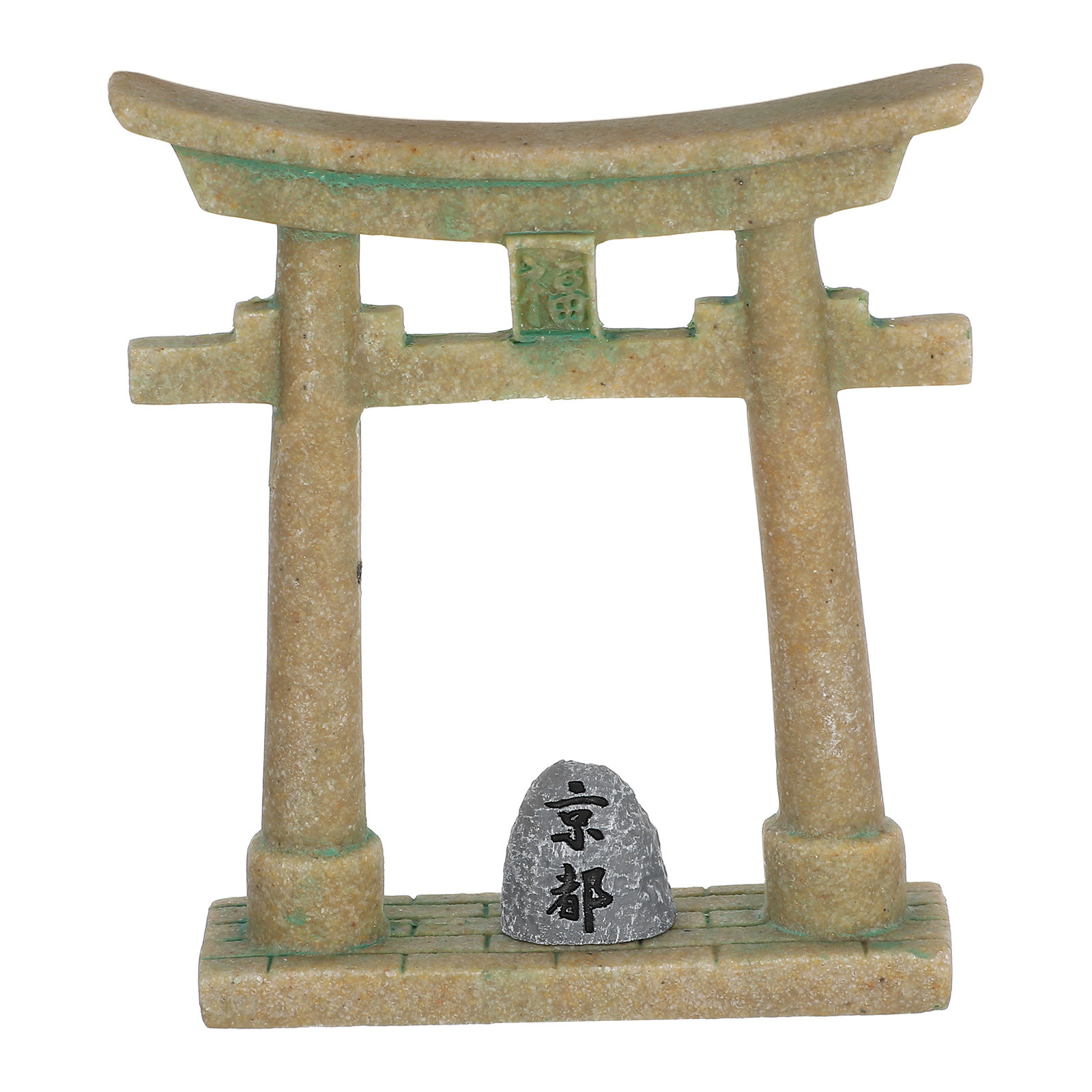 ประตูโทริอิญี่ปุ่นขนาดเล็กทำจา - Aquarium Fish Japanese บทวิจารณ์และราคา