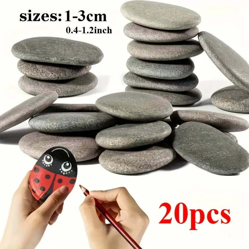 20 ชิ้นธรรมชาติ River Rocks Sm - Aquarium Fish Types บทวิจารณ์และราคา