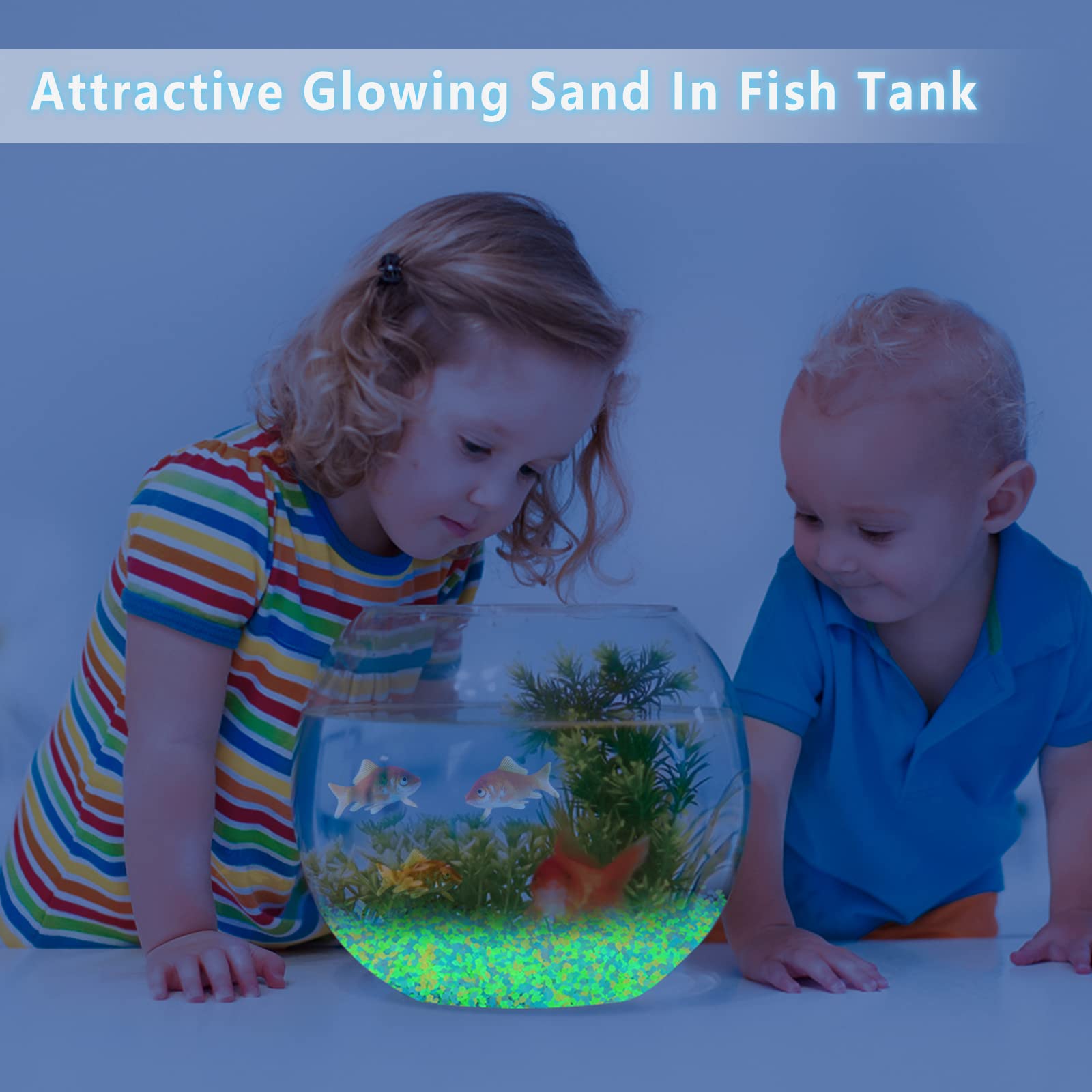 ทรายเรืองแสง 1000 ชิ้น หินเรือ - Aquarium Fish That Glow In The Dark บทวิจารณ์และราคา