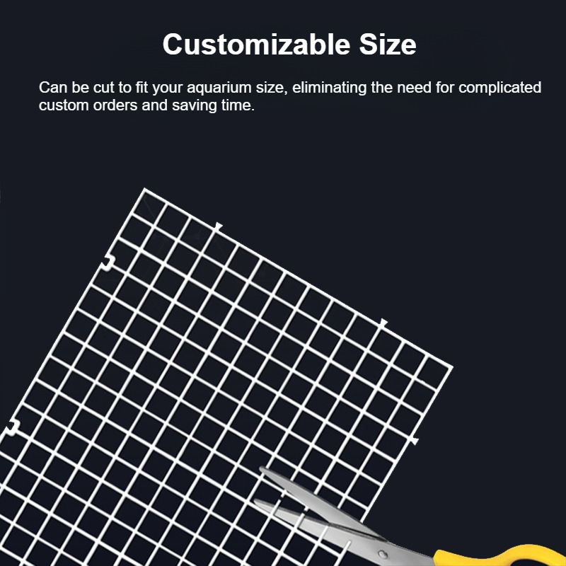 แผ่นกั้นตู้ปลา แผ่นตาข่ายพลาสต - Tank Divider Mesh บทวิจารณ์และราคา