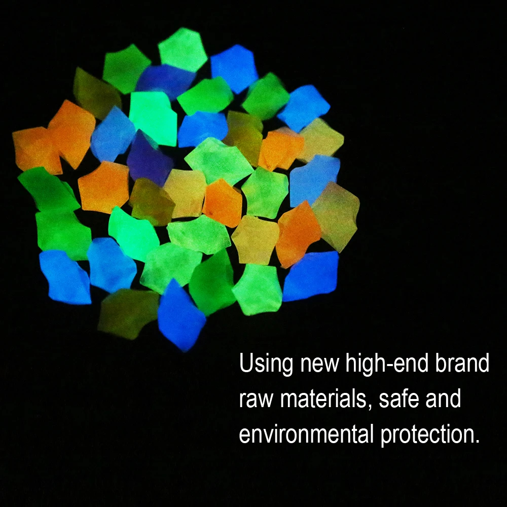 300 ชิ้น Glow Rocks ใน Dark Pe - Aquarium Fish That Glow In The Dark บทวิจารณ์และราคา