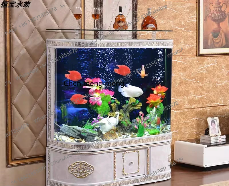 ตู้ปลาโค้งสไตล์ยุโรปหรูหราเรีย - Aquarium Fish For Sale บทวิจารณ์และราคา