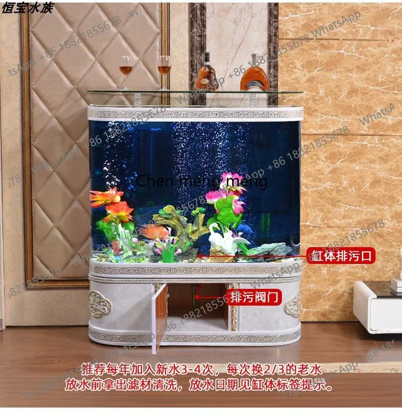 ตู้ปลาโค้งสไตล์ยุโรปหรูหราเรีย - Aquarium Fish For Sale บทวิจารณ์และราคา