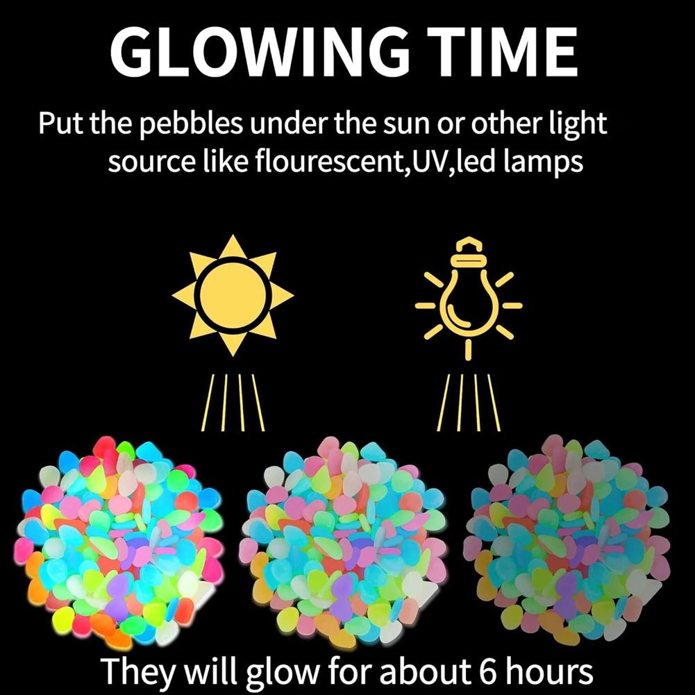 200/1000 ชิ้น หินเรืองแสงในที่ - Aquarium Fish That Glow In The Dark บทวิจารณ์และราคา