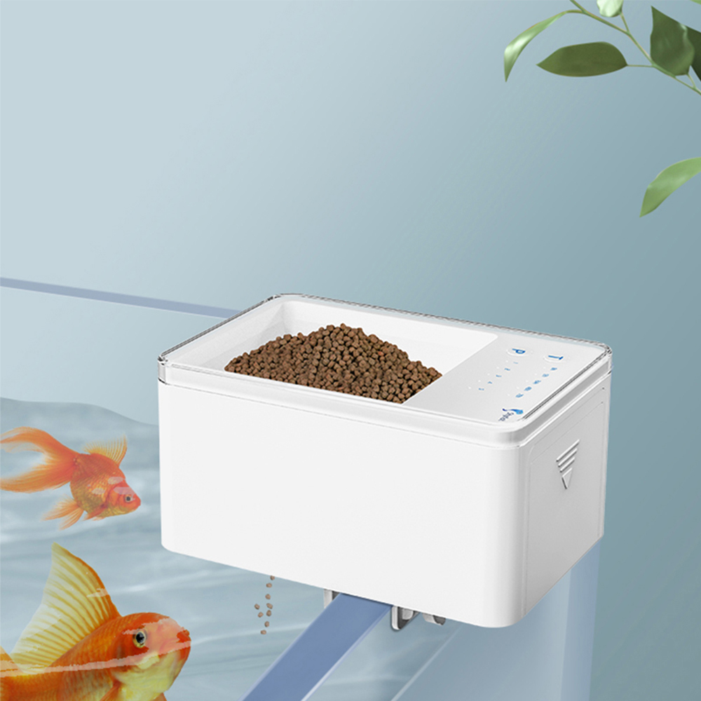 ปลาขนาดเล็กเครื่องป้อนอัตโนมัต - Aquarium Fish Feeder Automatic บทวิจารณ์และราคา
