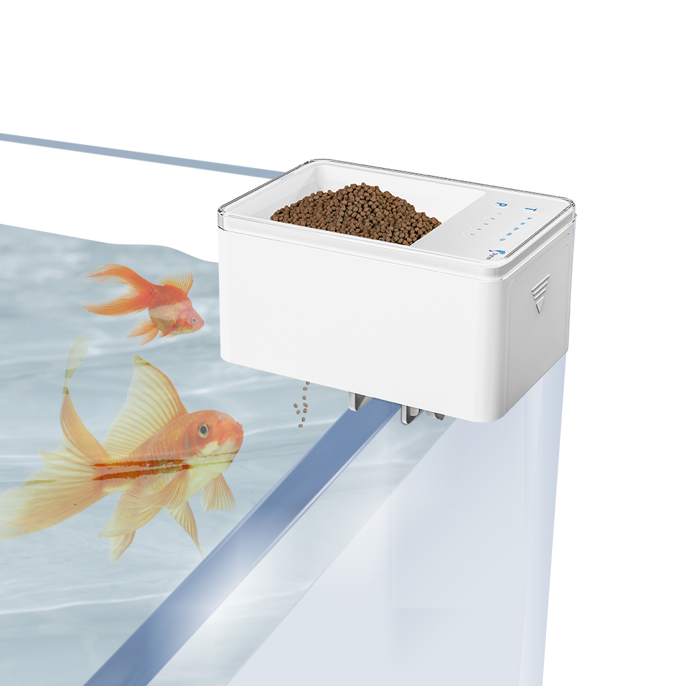 ปลาขนาดเล็กเครื่องป้อนอัตโนมัต - Aquarium Fish Feeder Automatic บทวิจารณ์และราคา