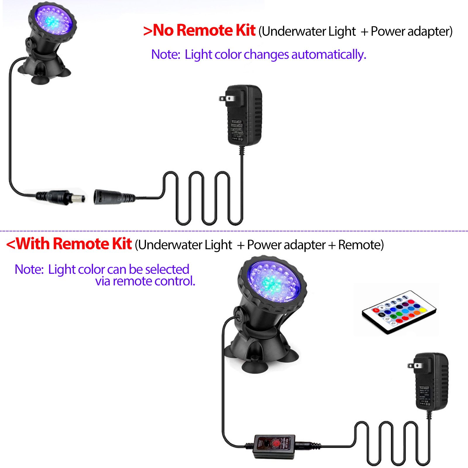 IP68 กันน้ําใต้น้ําไฟ LED 12V  - Aquarium Fish Lego บทวิจารณ์และราคา