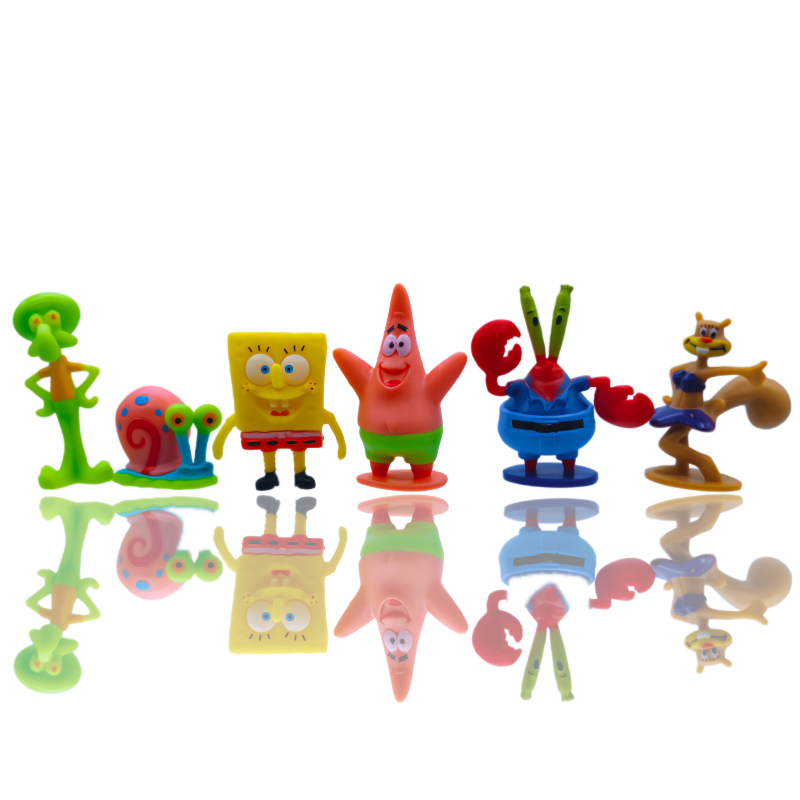 ของตกแต่งตู้ปลาสpongebob 6 ชิ้ - Aquarium Fish Types บทวิจารณ์และราคา
