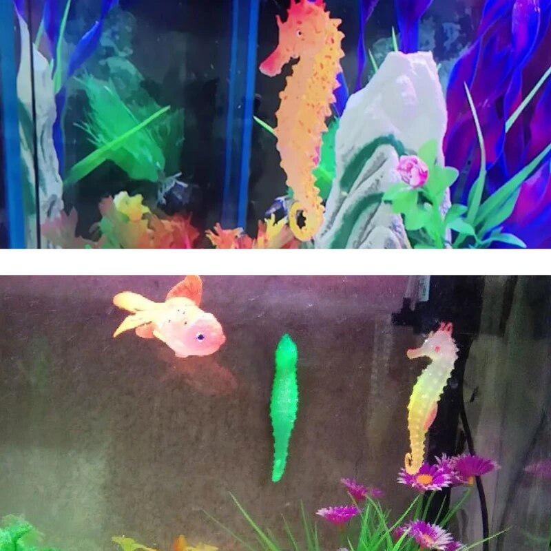 ถังปลา Aquascape ตกแต่งจําลองเ - Aquarium Fish That Glow In The Dark บทวิจารณ์และราคา