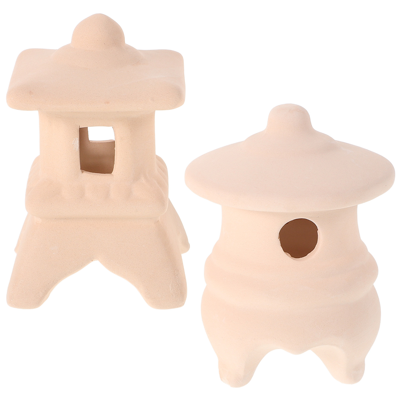 ของตกแต่งตู้ปลาเซรามิก 2 ชิ้น  - Aquarium Fish Japanese บทวิจารณ์และราคา