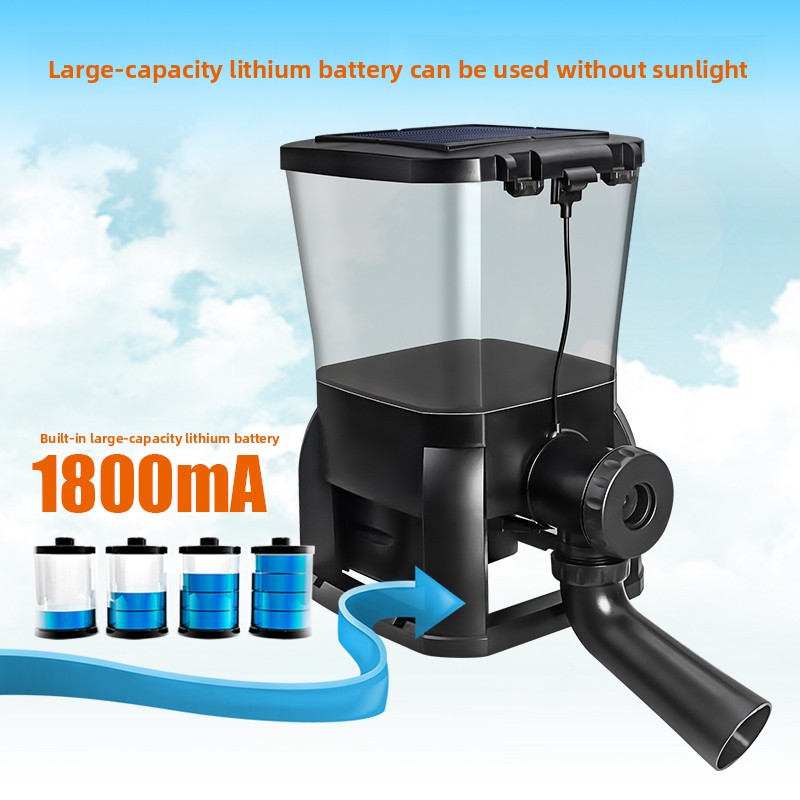 เจบาโอ โซลาร์ โคอิพอนด์ บ่อปลา - Aquarium Fish Feeder Automatic บทวิจารณ์และราคา