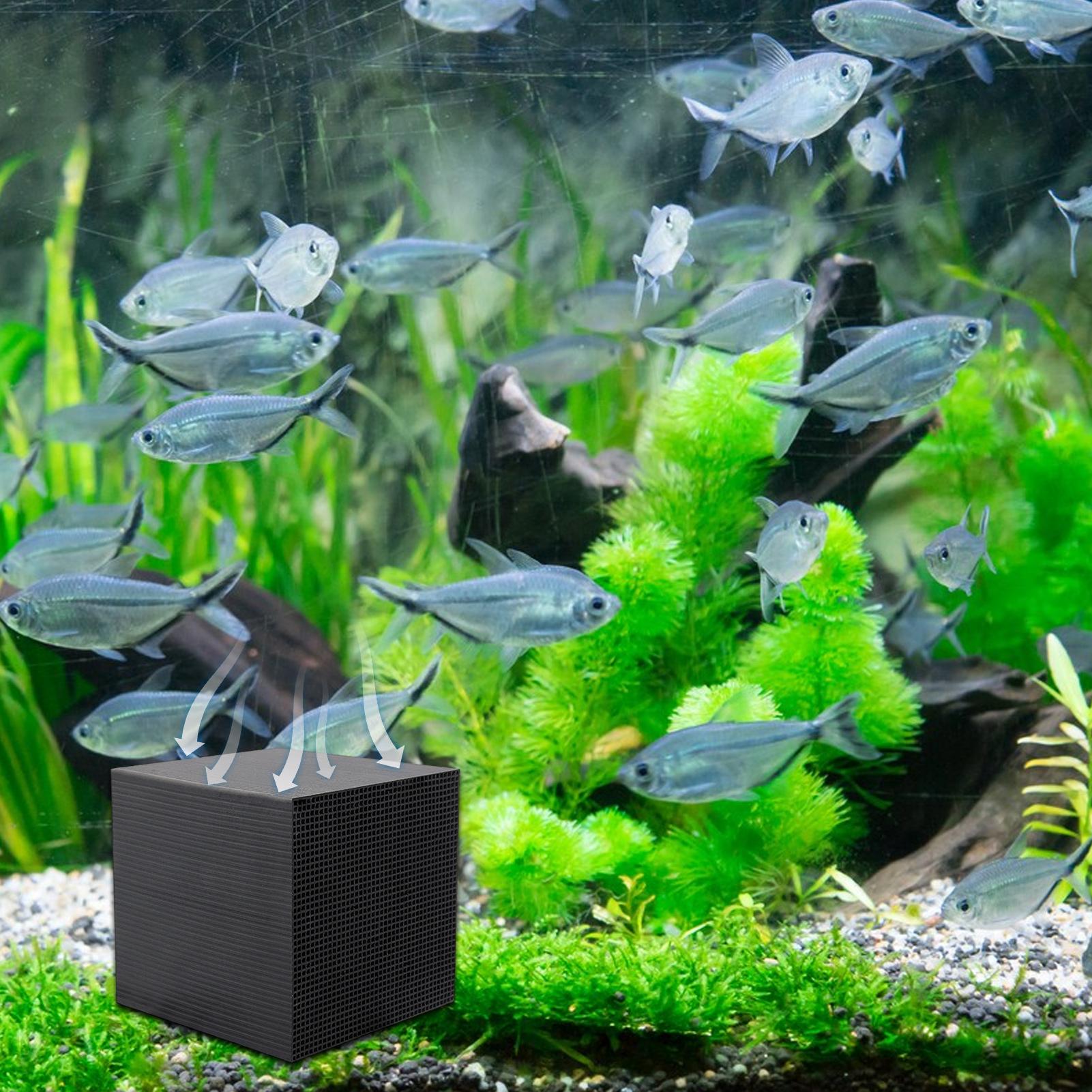 เครื่องกรองน้ําในตู้ปลา Cube W - Aquarium Fish Lego บทวิจารณ์และราคา