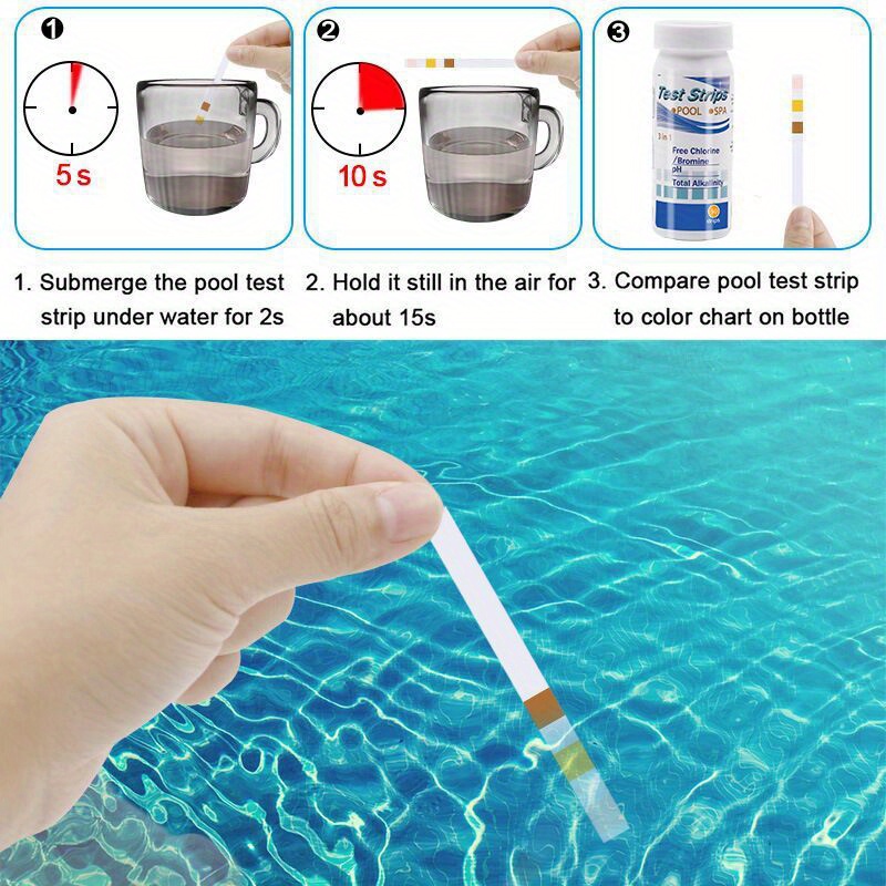 คลอรีน PH Test Strips สปาสระว่ - Aquarium Fish Bowl บทวิจารณ์และราคา