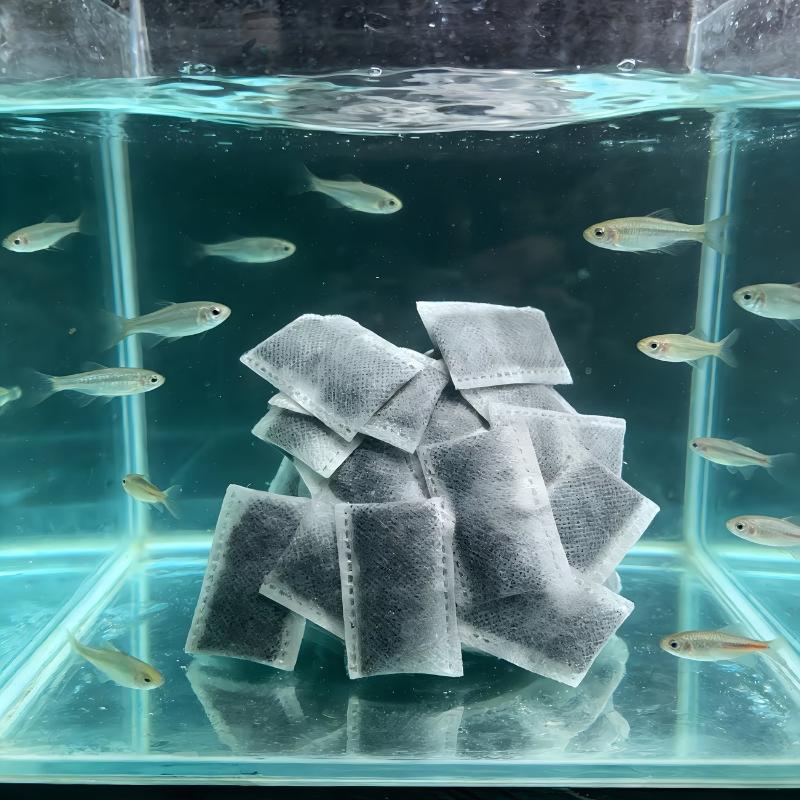 10/20/40 ชิ้นถุงคาร์บอนกัมมันต - Aquarium Fish Images บทวิจารณ์และราคา