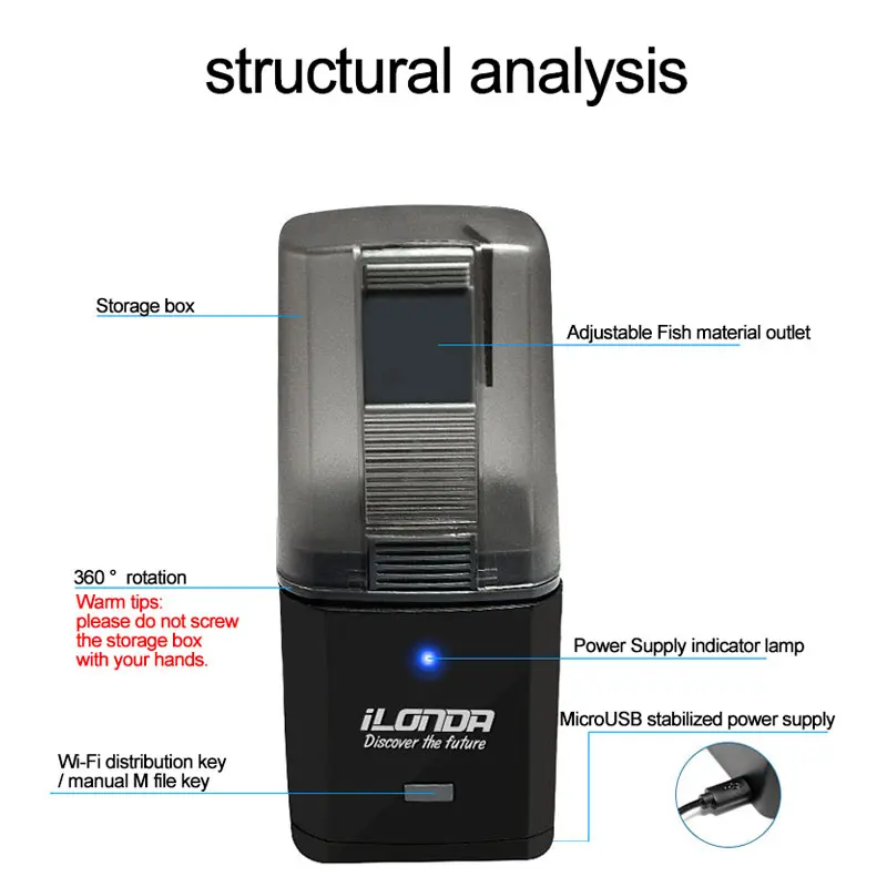 Ilonda อัตโนมัติตู้ปลาตู้ปลาเค - Aquarium Fish Feeder Automatic บทวิจารณ์และราคา