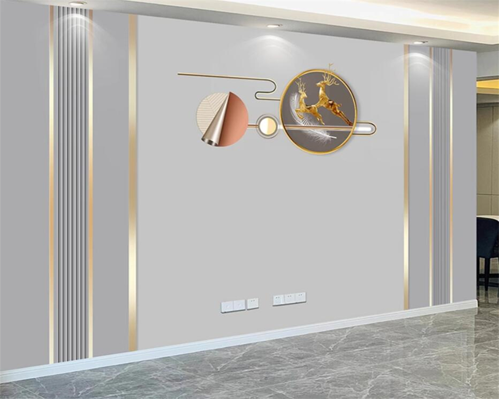 Beibehang ที่กําหนดเองโมเดิร์น - Background Film 3D บทวิจารณ์และราคา