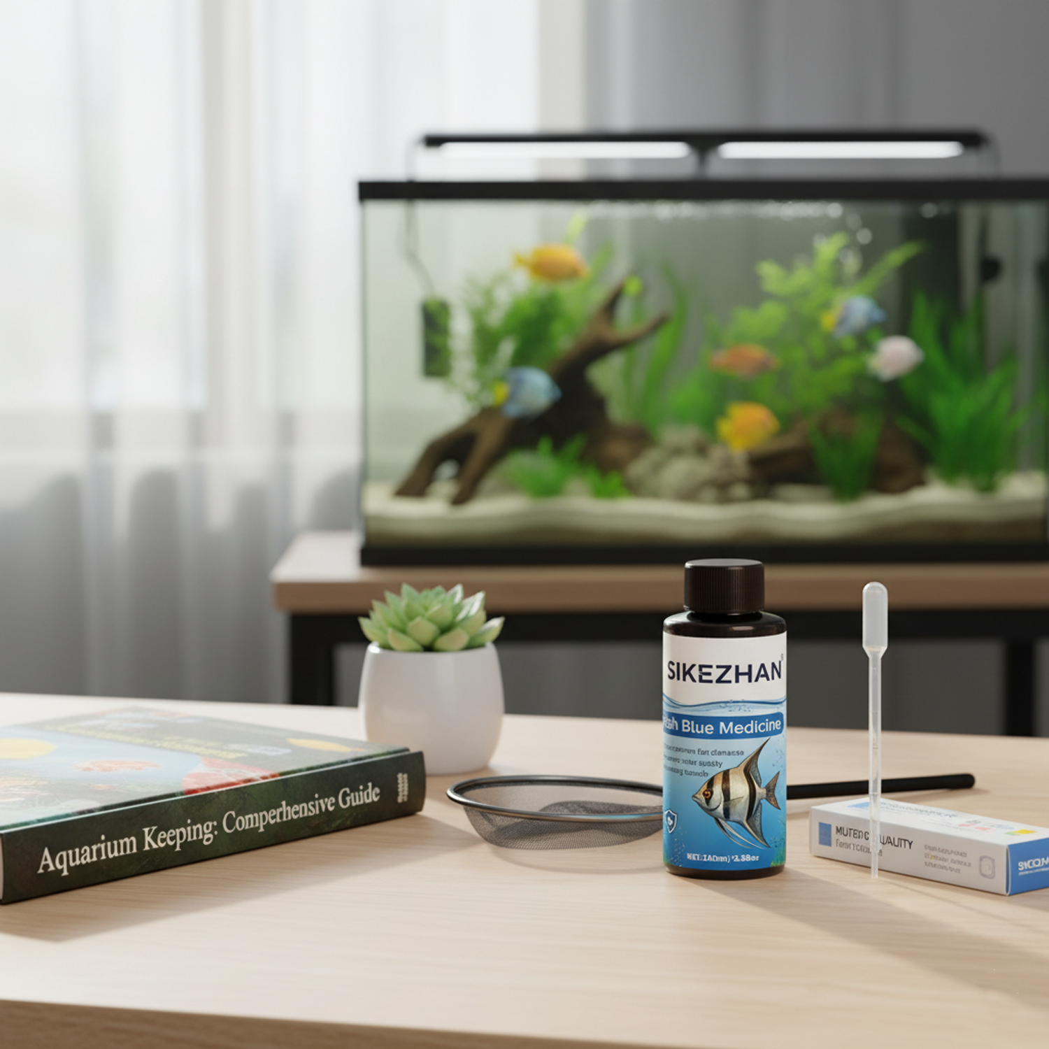 น้ำยาเมทิลีนบลู 500 มล. สำหรับ - Aquarium Fish Diseases บทวิจารณ์และราคา