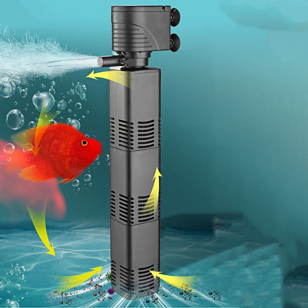 ตัวกรองตู้ปลาพลาสติก 3 in 1 กำ - Aquarium Fish Images บทวิจารณ์และราคา