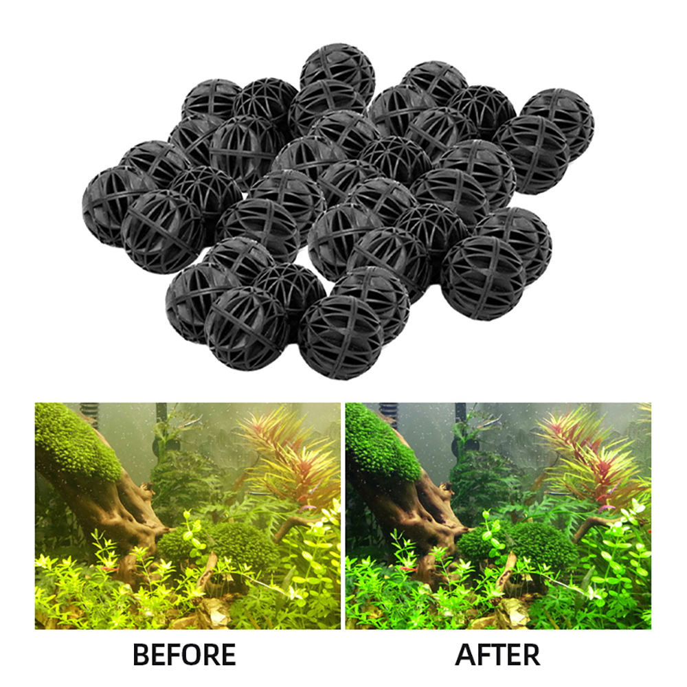 ถังลูกชีวภาพชีวภาพขนาด18มม. 10 - Aquarium Fish Ball บทวิจารณ์และราคา