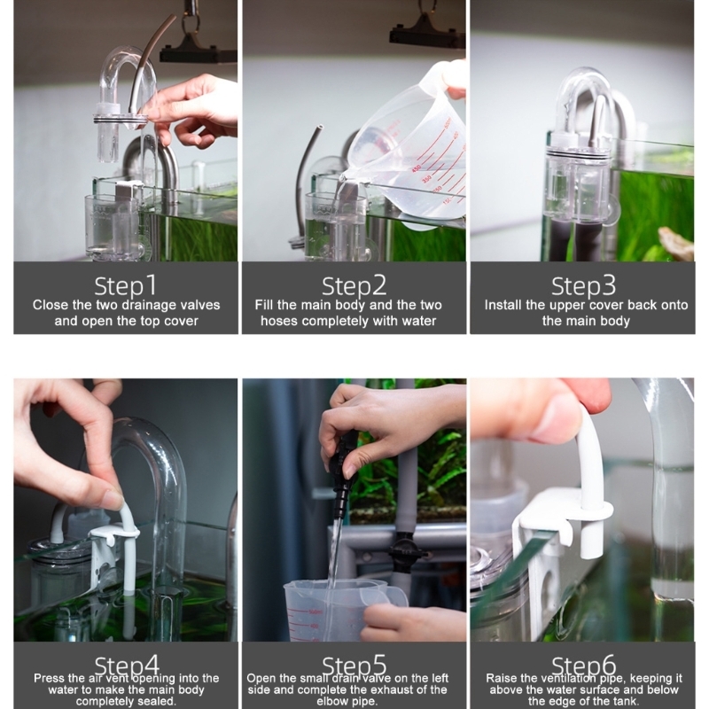37ME เครื่องเปลี่ยนน้ำอัตโนมัต - Aquarium Fish Maintenance บทวิจารณ์และราคา