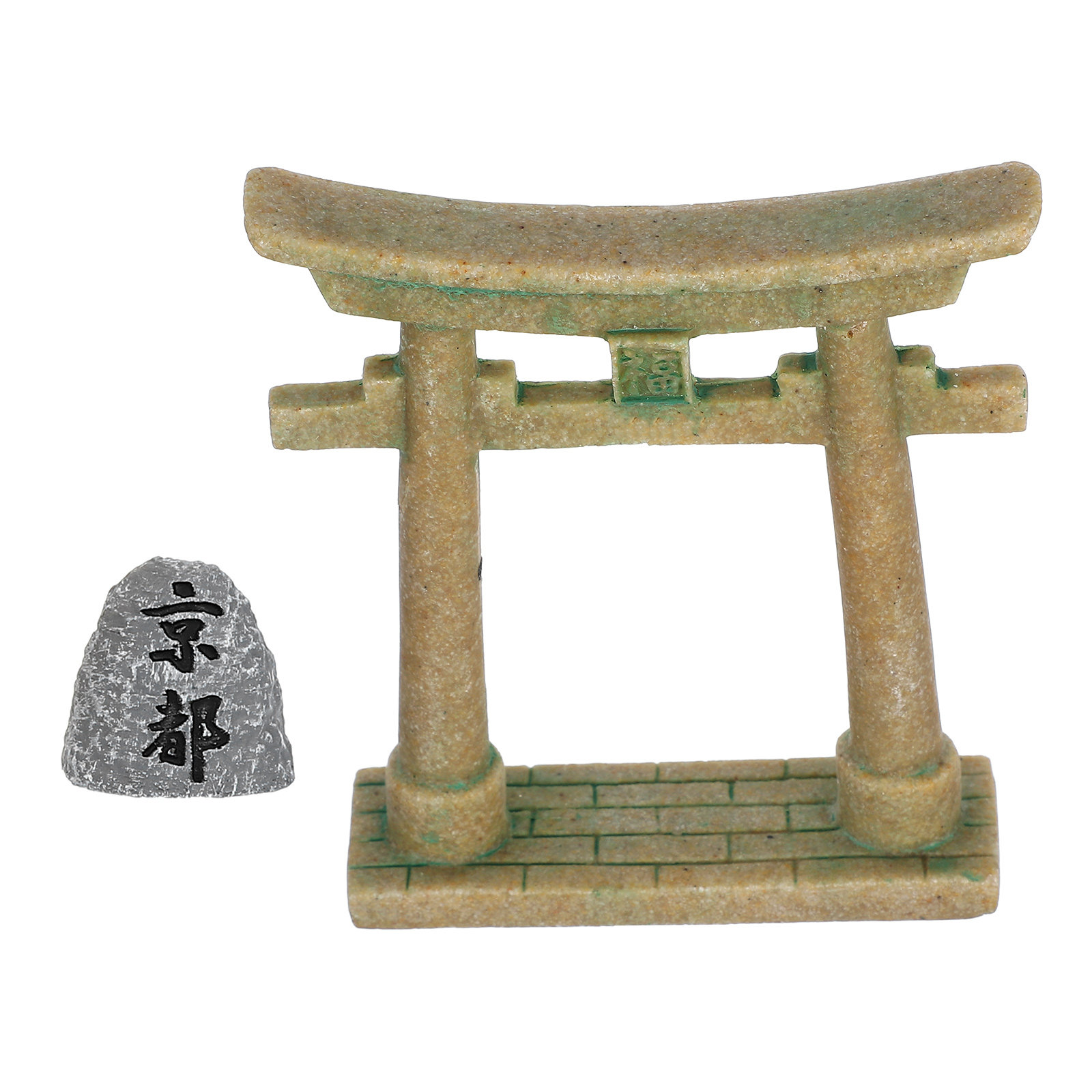 ประตูโทริอิญี่ปุ่นขนาดเล็กทำจา - Aquarium Fish Japanese บทวิจารณ์และราคา
