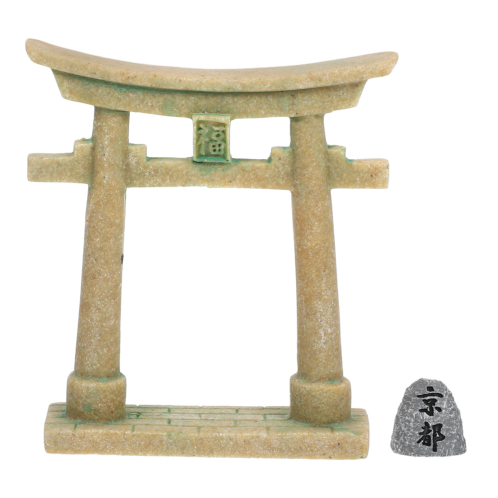 ประตูโทริอิญี่ปุ่นขนาดเล็กทำจา - Aquarium Fish Japanese บทวิจารณ์และราคา