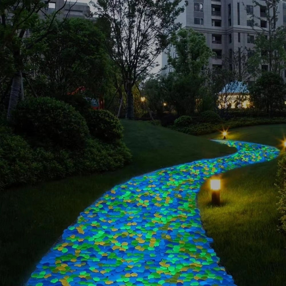 หินเรซิ่นเรืองแสงในที่มืด หินห - Aquarium Fish That Glow In The Dark บทวิจารณ์และราคา
