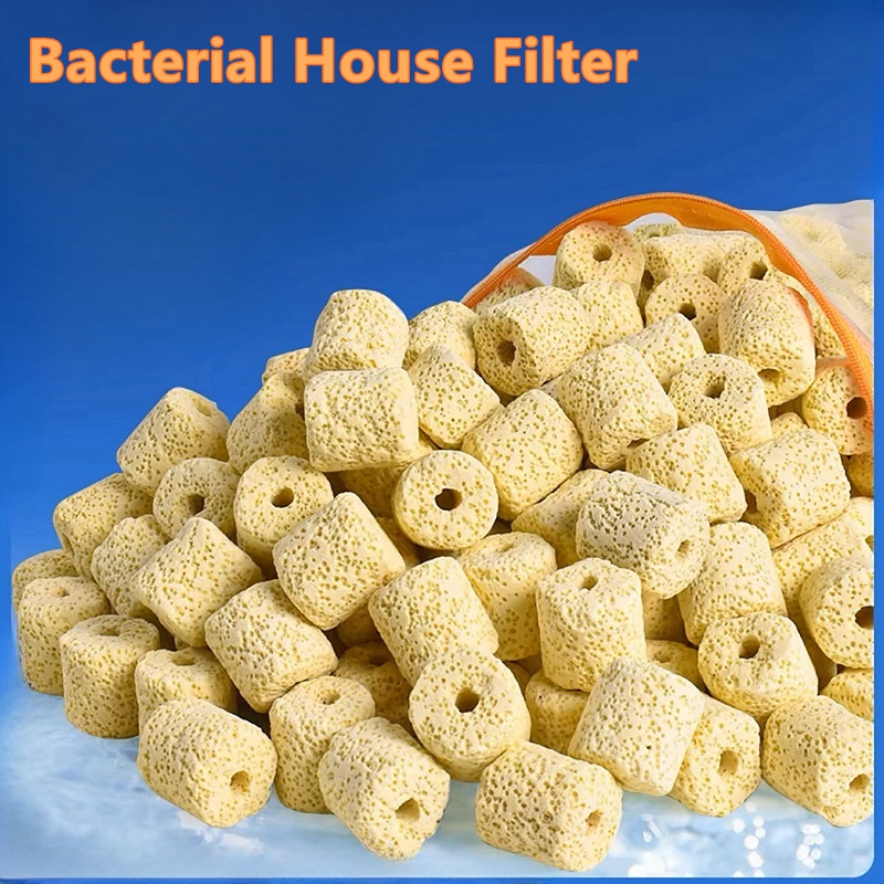 100g แบคทีเรีย House FILTER Aq - Aquarium Fish Ball บทวิจารณ์และราคา