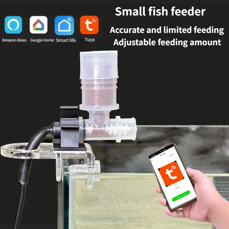 เครื่องให้อาหารปลาอัตโนมัติที่ - Aquarium Fish Feeder Automatic บทวิจารณ์และราคา