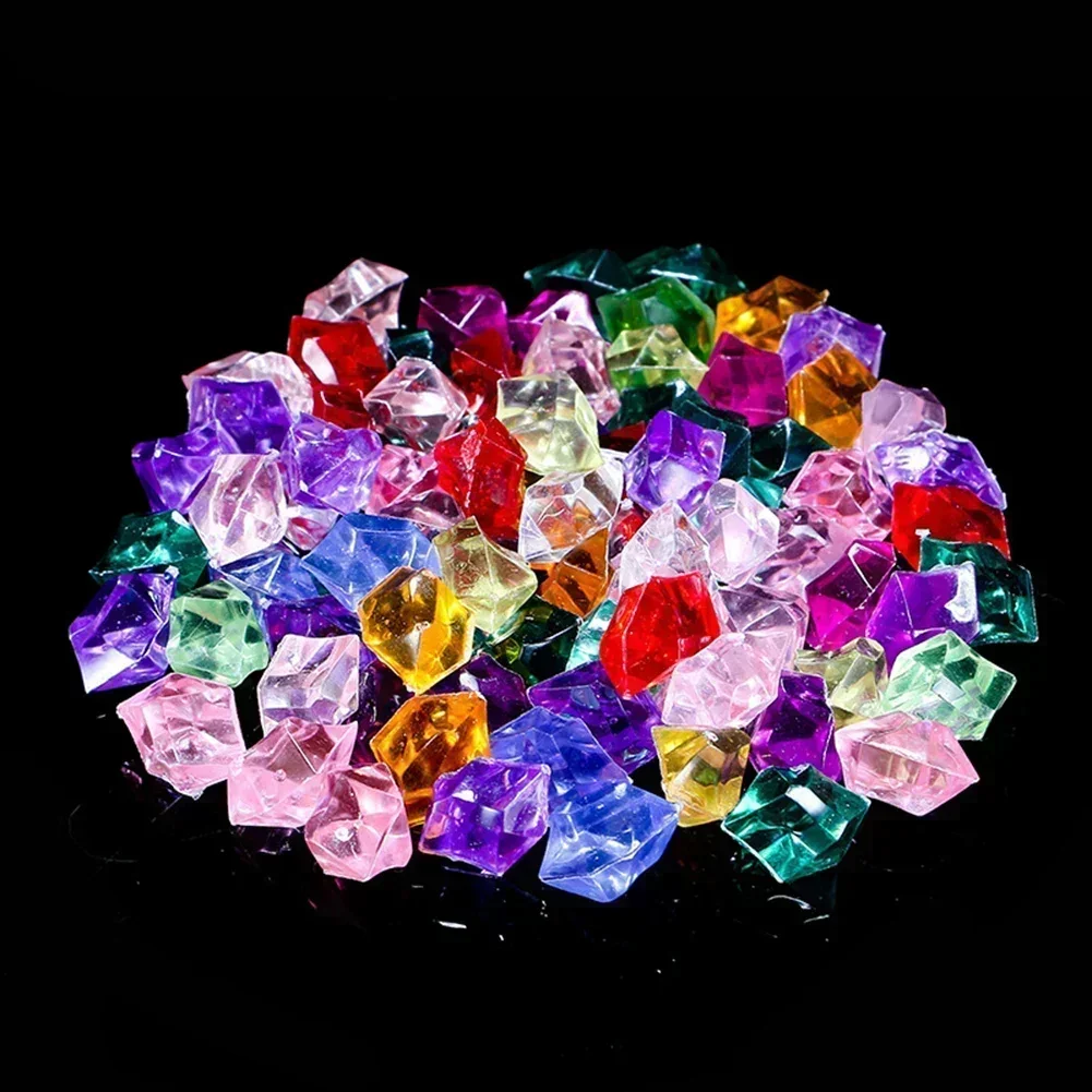 200 PCS อะคริลิคที่มีสีสันหินก - Aquarium Fish Lego บทวิจารณ์และราคา