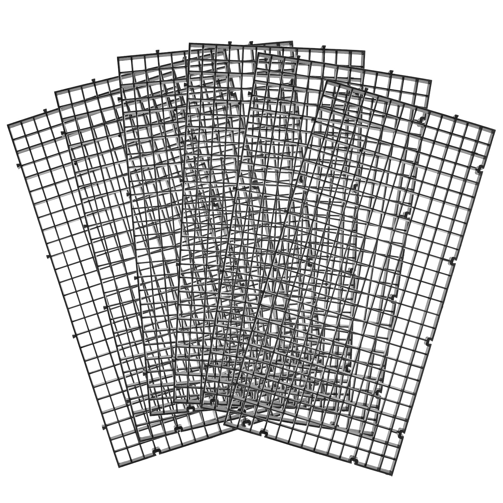 แผ่นกั้นตู้ปลาพลาสติก 6 ชิ้น แ - Tank Divider Mesh บทวิจารณ์และราคา