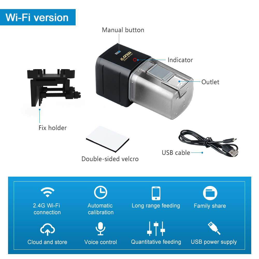 เครื่องให้อาหารปลาอัตโนมัติแบบ - Aquarium Fish Feeder Automatic บทวิจารณ์และราคา
