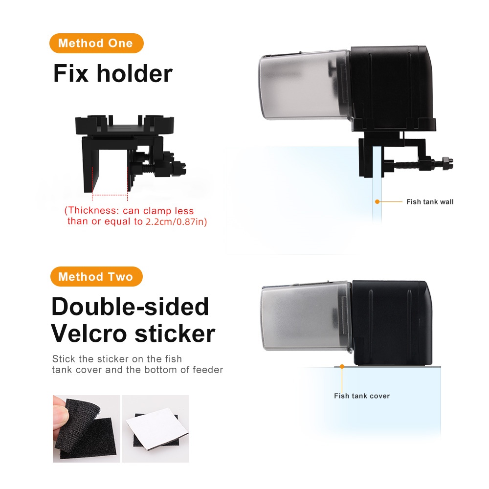 เครื่องให้อาหารปลาอัตโนมัติแบบ - Aquarium Fish Feeder Automatic บทวิจารณ์และราคา