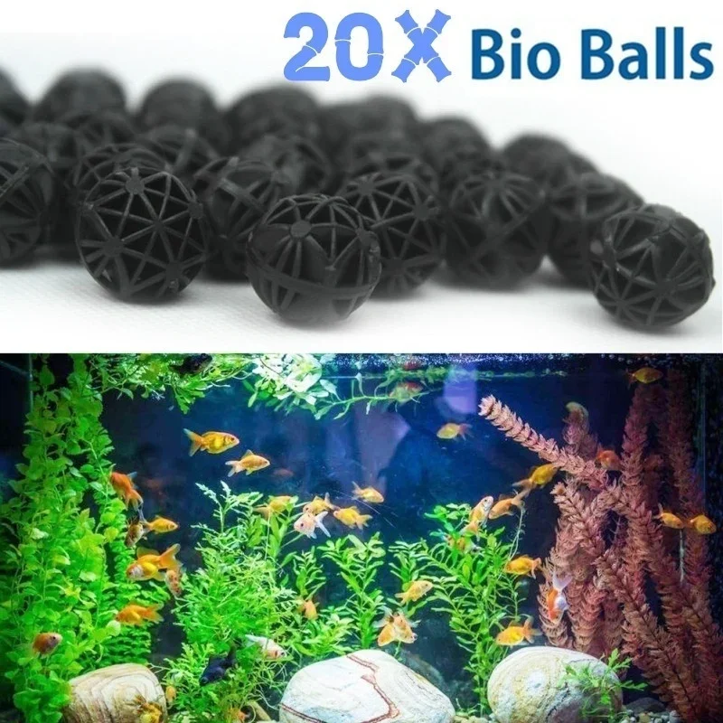 ไส้กรองชีวภาพสำหรับตู้ปลา ขนาด - Aquarium Fish Ball บทวิจารณ์และราคา